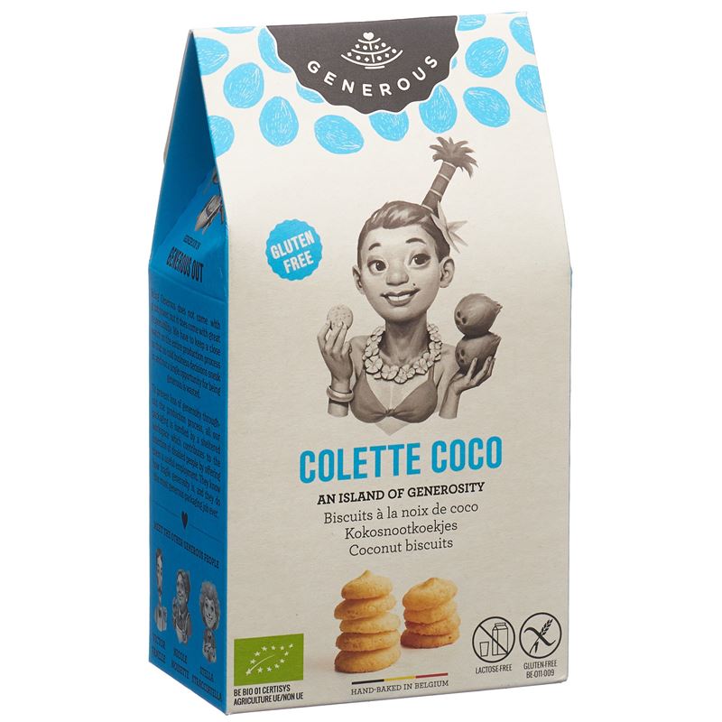 GENEROUS Colette Coco Biscuit glutenfrei 100 g