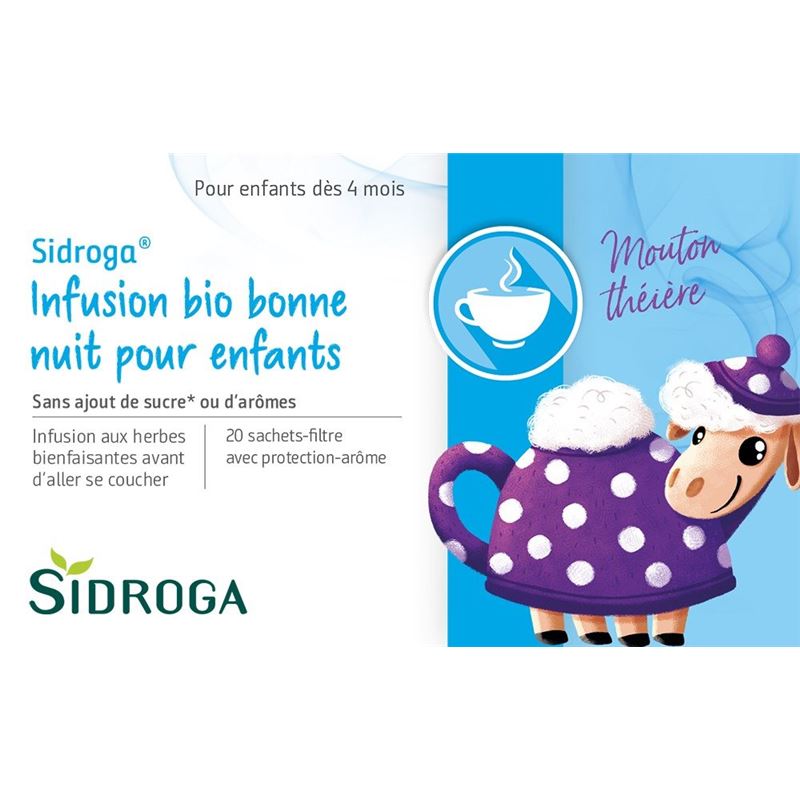 SIDROGA Kinder-Gute-Nacht-Tee 20 Btl 1.5 g