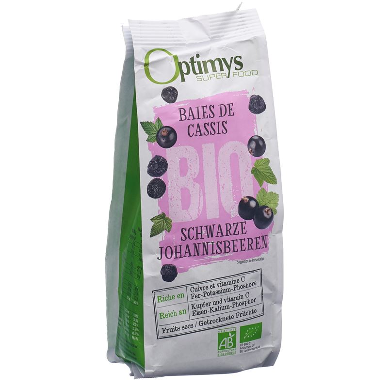 OPTIMYS Johannisbeeren Bio 180 g