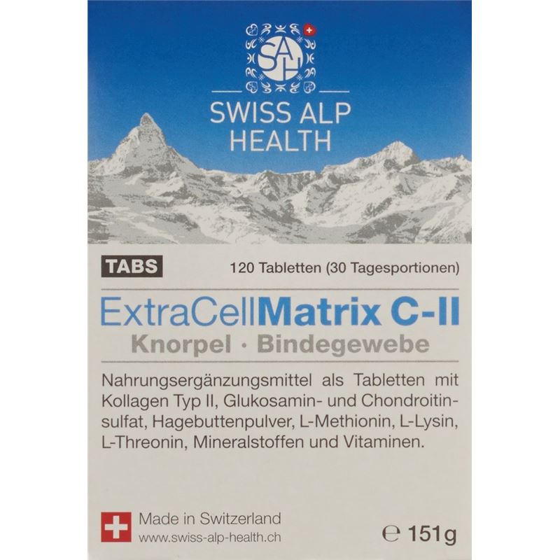 EXTRA CELL Matrix C-II TABS für Gelenke 120 Stk