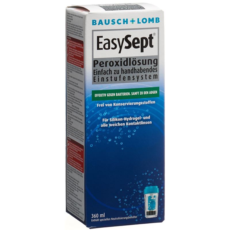 BAUSCH LOMB EasySept Peroxide Lös 360 ml