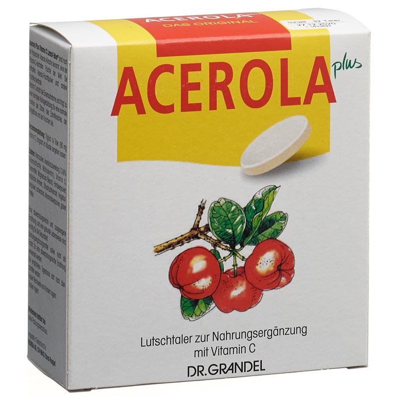 DR GRANDEL Acerola Plus Lutschtaler Vit C 32 Stk
