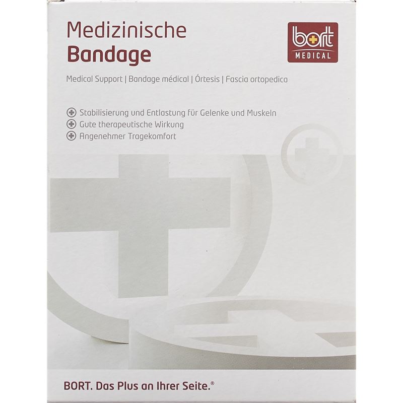 BORT Kniebandage M -37cm beige