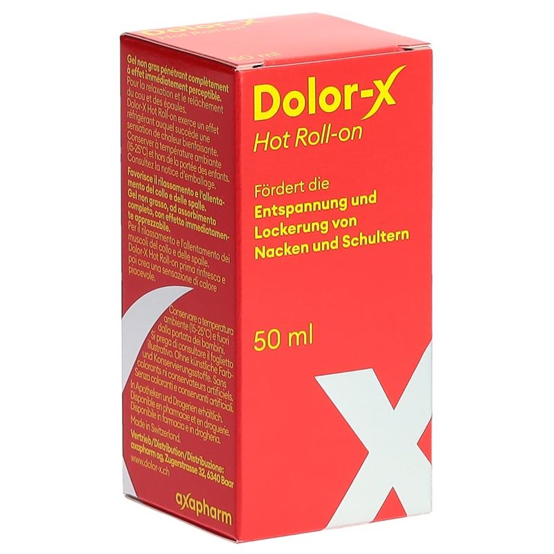 DOLOR-X Hot Roll-on 50 ml