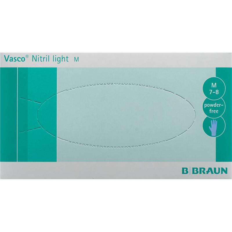 VASCO Nitril Light U-Handsch M latexfr 100 Stk