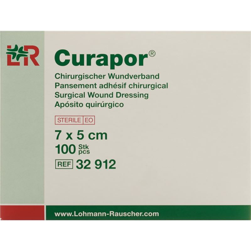 CURAPOR Chirurgisch Wundverband 7x5cm st 100 Stk