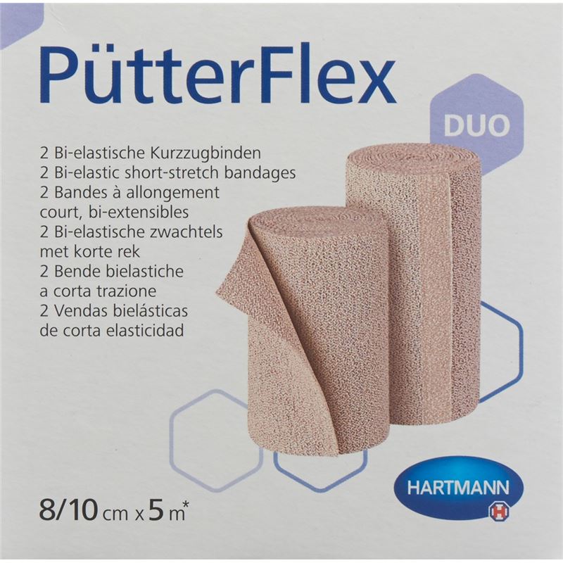PÜTTER FLEX Binde 8/10cmx5m 2 Stk