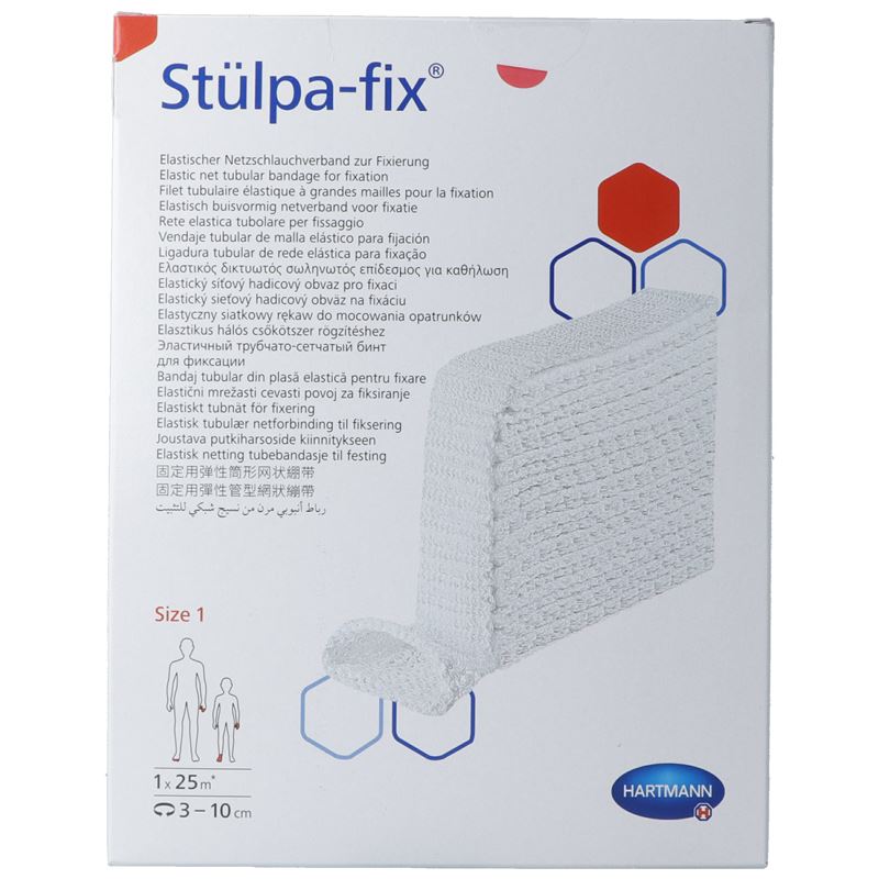 STÜLPA FIX Netzverband Gr1 Finger Rolle 25 Meter