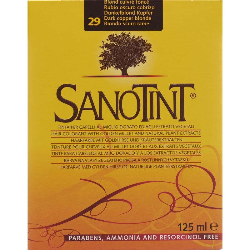 SANOTINT Haarfarbe 29 dunkelblond kupfer