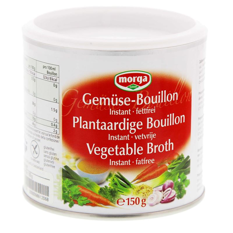 MORGA Gemüse Bouillon fettfrei Ds 150 g