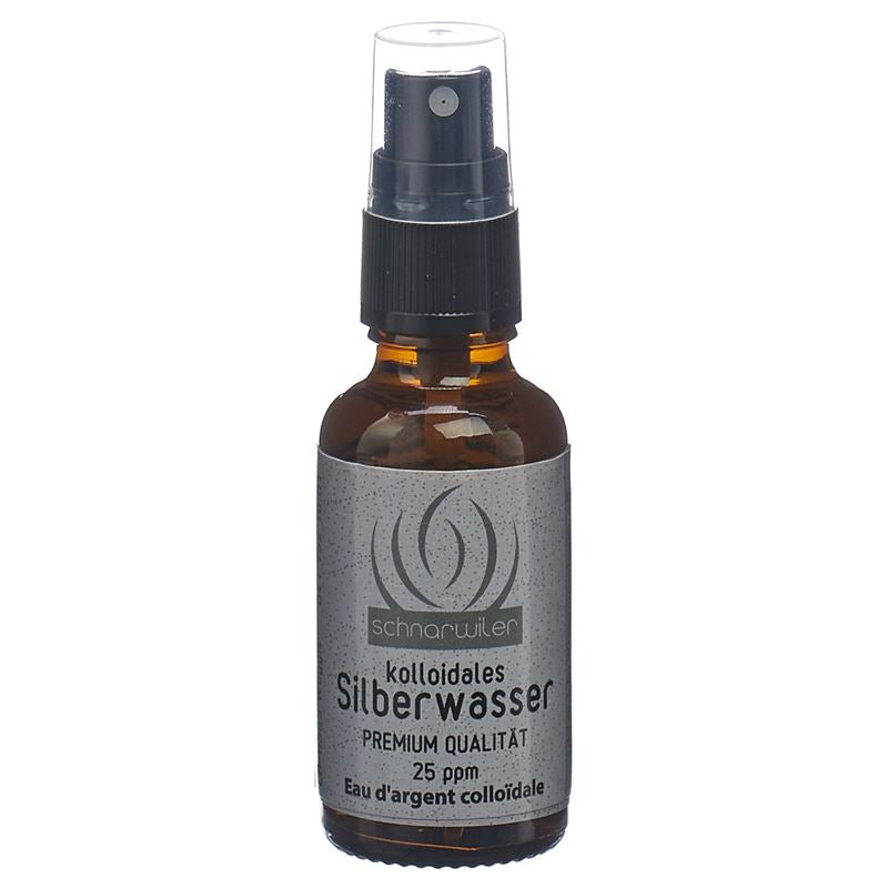 SCHNARWILER kolloidales Silberwasser 25ppm 30 ml