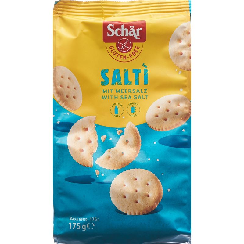 SCHÄR Salti Salzgebäck glutenfrei Btl 175 g