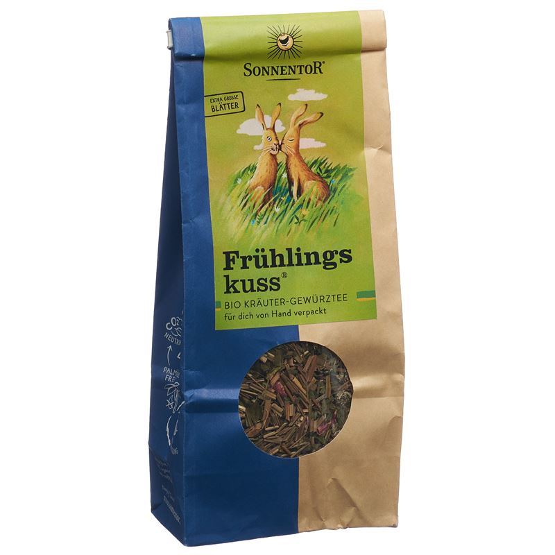 SONNENTOR Frühlingskuss Kräuterteemisch offen 80 g
