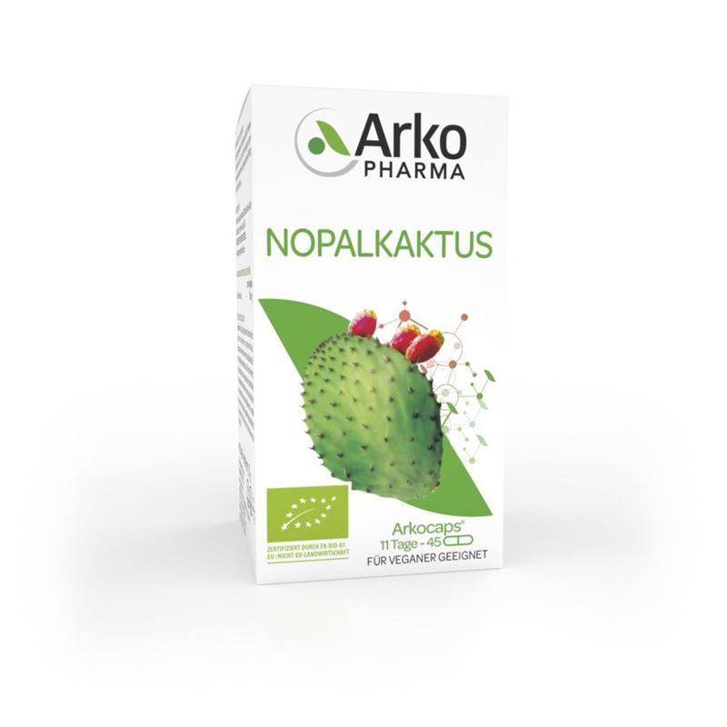 ARKOCAPS Nopalkaktus Kaps VG 45 Stk