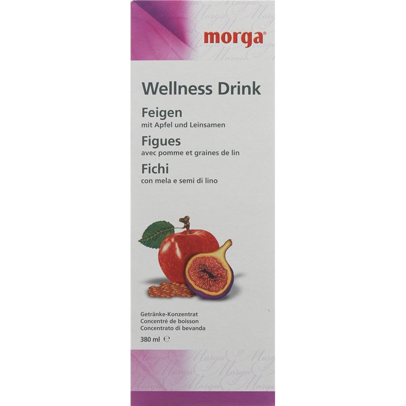 MORGA WELLNESS Drink Feigen 380 ml