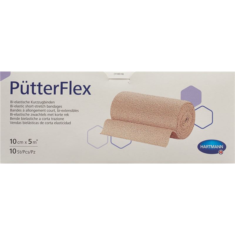 PÜTTER FLEX Binde 10cmx5m 10 Stk