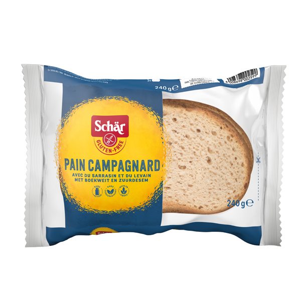 SCHÄR Pain campagnard glutenfrei geschn 240 g