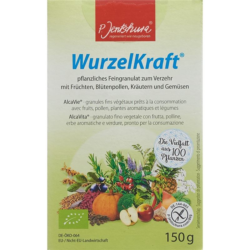 JENTSCHURA WurzelKraft Feingranulat Bio 150 g
