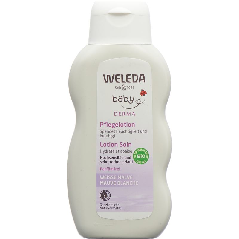 WELEDA WEISSE MALVE Pflegelotion Fl 200 ml