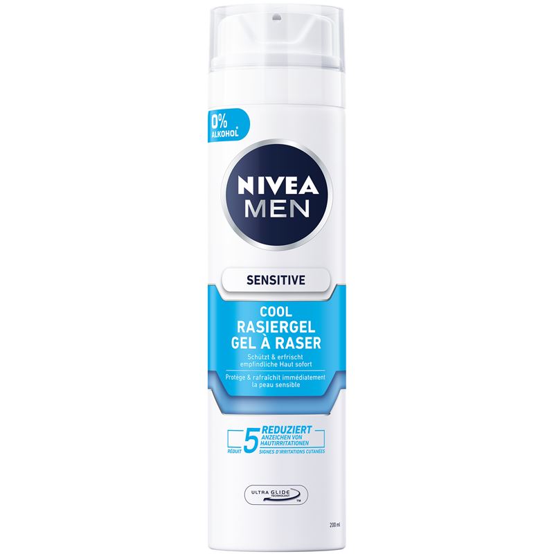 NIVEA Men Sensitive Cool Rasiergel (neu) 200 ml