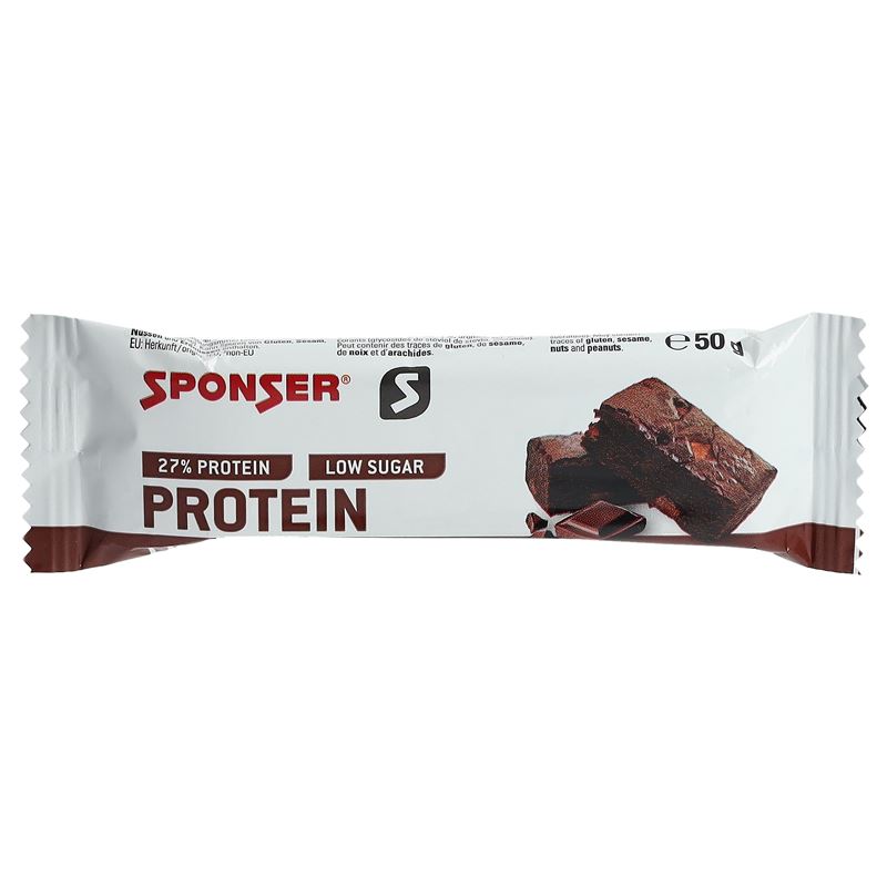 SPONSER Protein Low Carb Bar Schoko Brownie 50 g