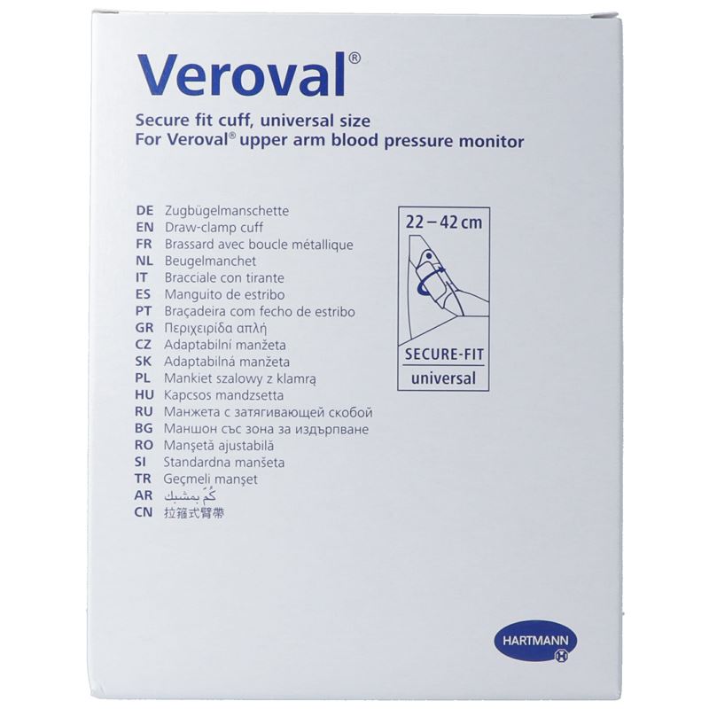VEROVAL Blutdruckmanschette Oberarm