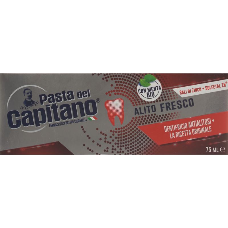 PASTA DEL CAPITANO antibakteriell alito fres 75 ml