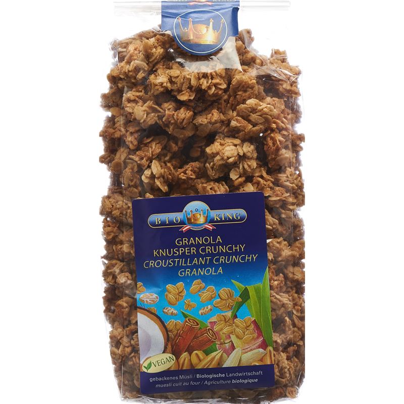 BIOKING Granola Knusper Müesli 375 g