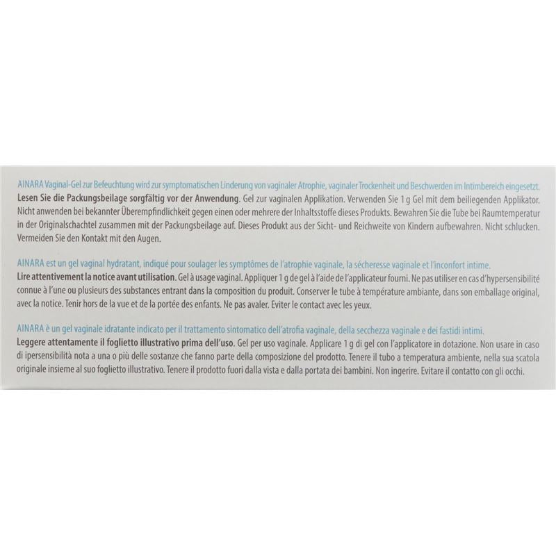 AINARA non hormonales Vaginalgel Tb 30 g