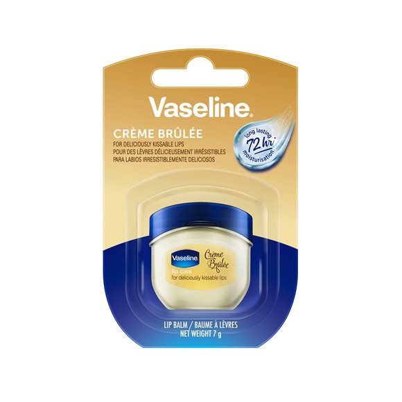 VASELINE Lip Balm Mini Jar Creme Brüle 7 g