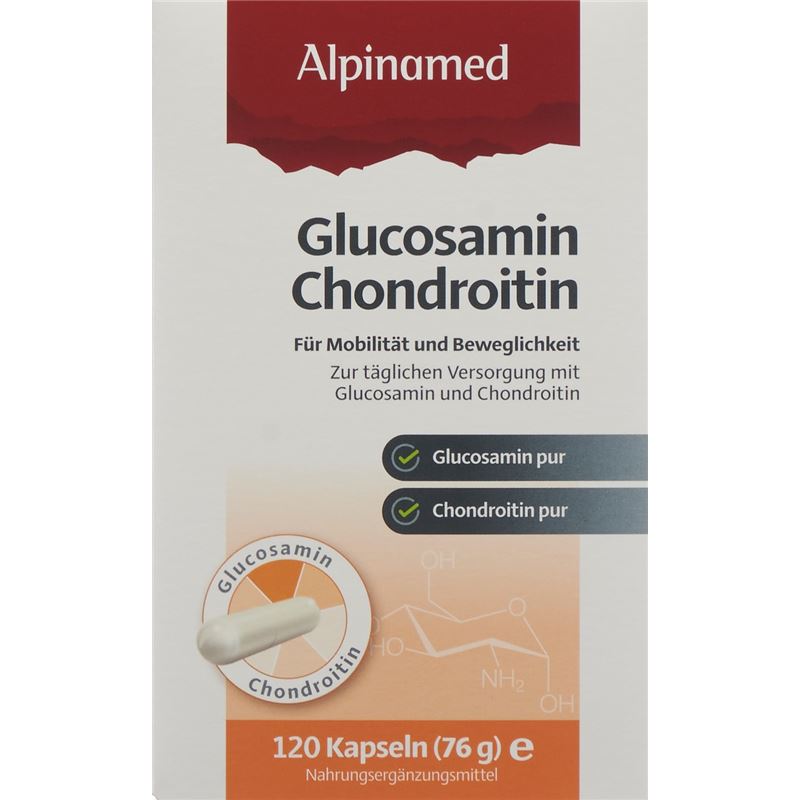 ALPINAMED Glucosamin Chondroitin Kaps 120 Stk
