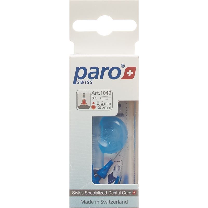 PARO ISOLA F 1.9/5mm x-fein blau konisch 5 Stk