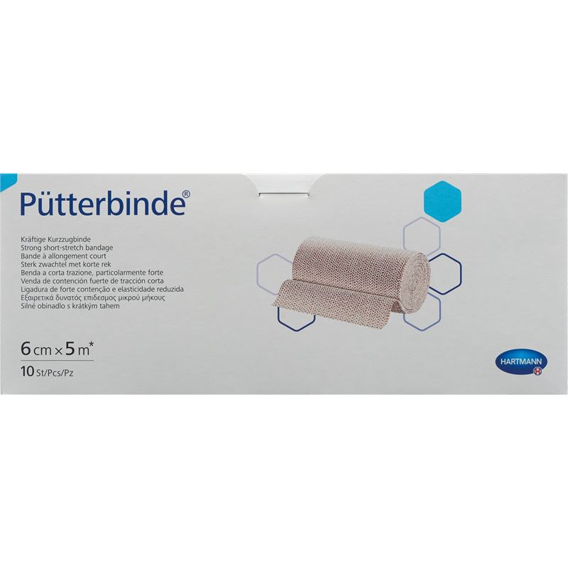 PÜTTER Binde 6cmx5m 10 Stk