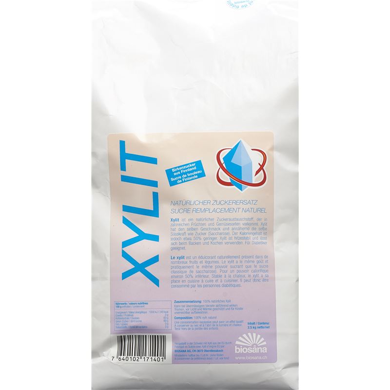 BIOSANA Xylit Zuckerersatz 2.5 kg