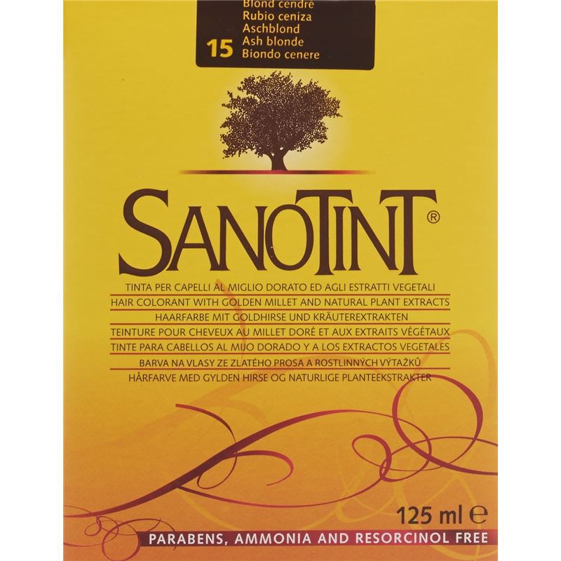 SANOTINT Haarfarbe 15 aschblond