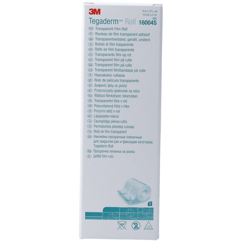 3M TEGADERM ROLL Wundverband 10cmx2m transp (n)