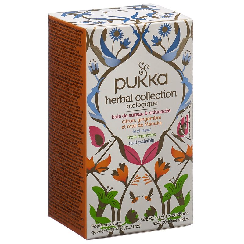 PUKKA Herbal Collection Thé Bio FE Btl 20 Stk