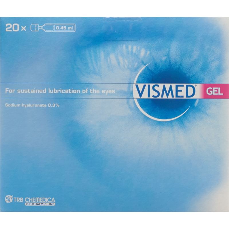 VISMED Gel 3 mg/ml Hydrogel 20 Monodos 0.45 ml