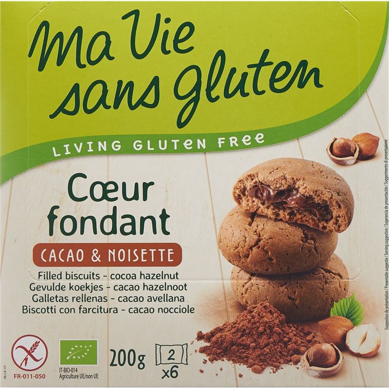 MA VIE S GLUT Kekse Schoko-Haselnuss 200 g