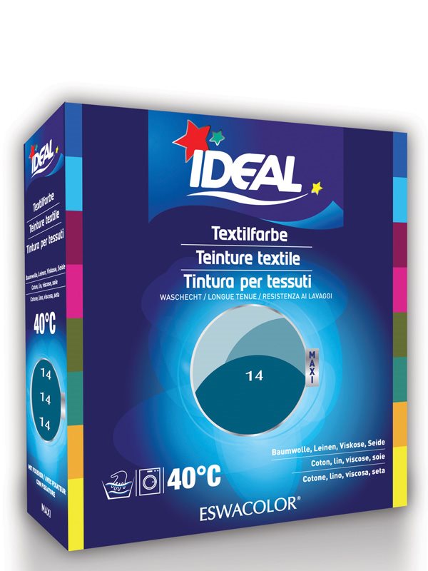 IDEAL MAXI Baumwolle Color No14 petrol