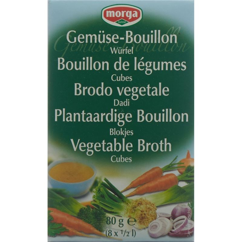 MORGA Gemüse Bouillon Würfel 8 Stk