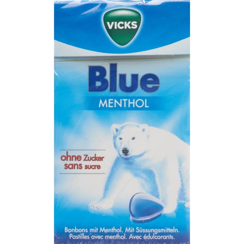 VICKS Blue ohne Zucker Box 40 g