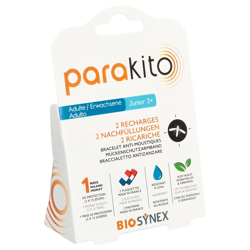 PARAKITO Nachfüllungen Pack 2 Plättchen