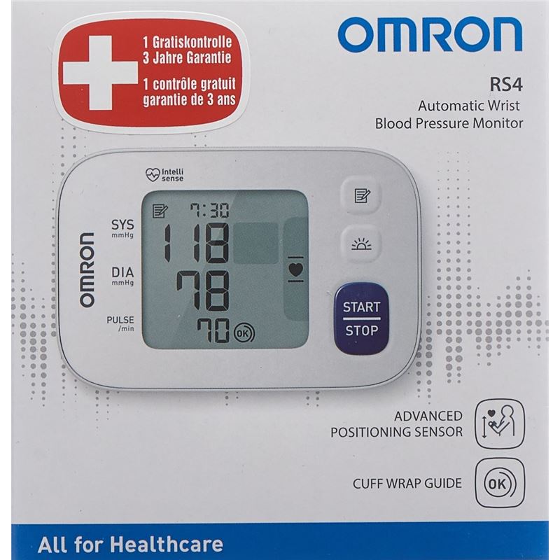 OMRON Blutdruck Handgelenk RS4 Gratisservice