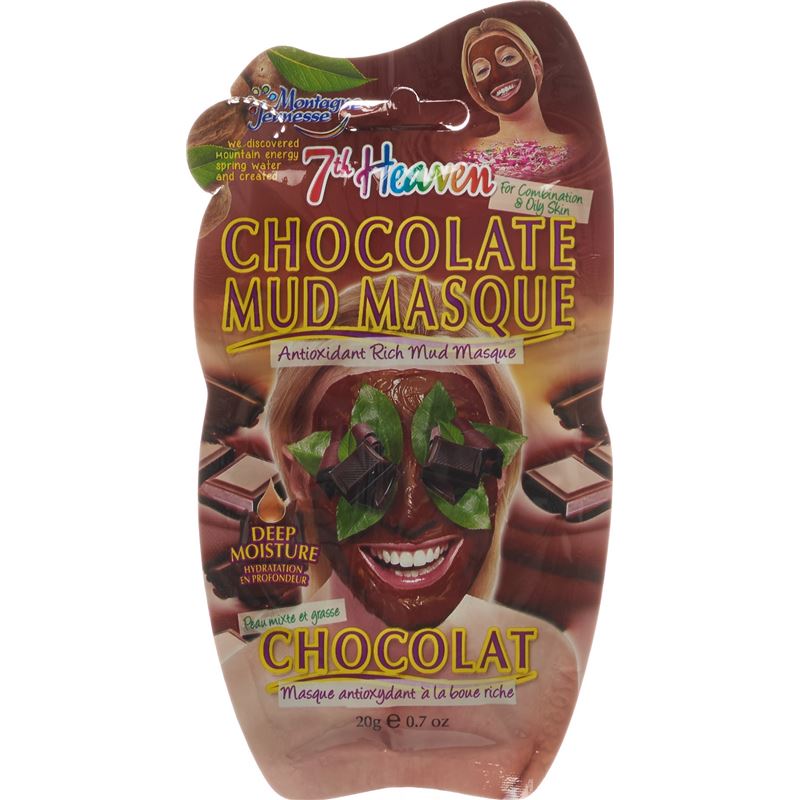 MONTAGNE JEUNESSE Schokomaske reinig feucht 20 g
