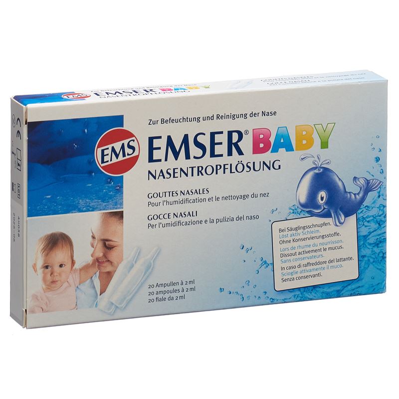 EMSER Baby Nasentropflösung 20 Amp 2 ml