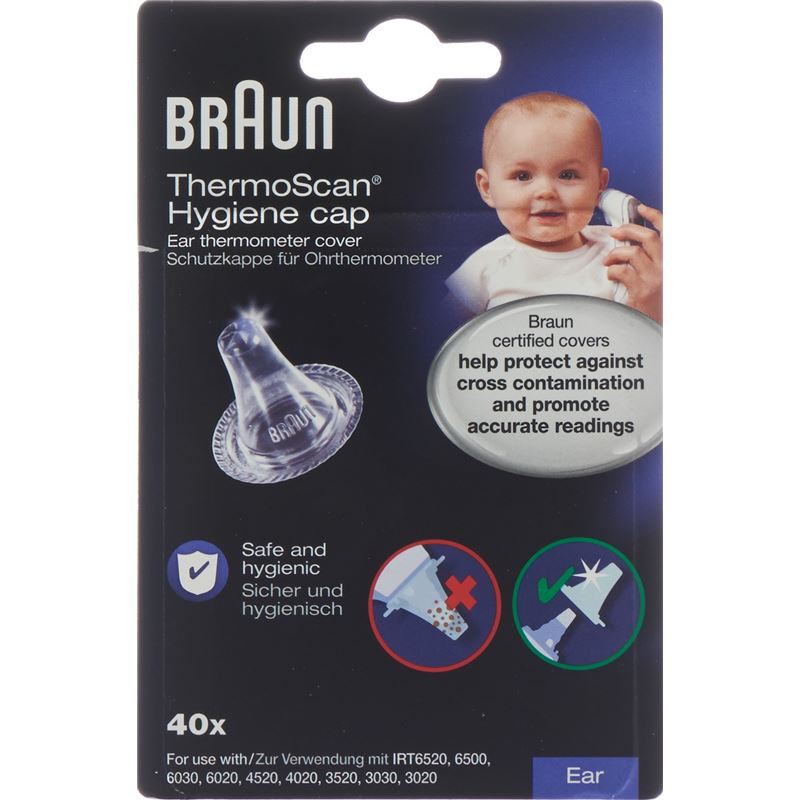 BRAUN (PI-APS) ThermoScan Schutzka LF40EULA 40 Stk