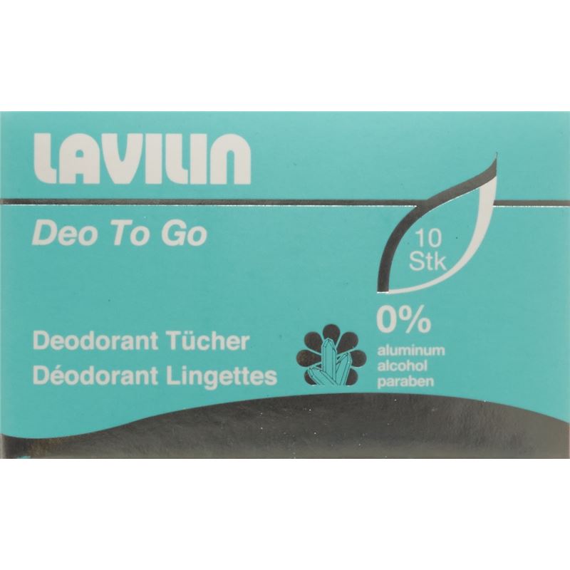 LAVILIN Deodorant Tücher Box 10 Stk