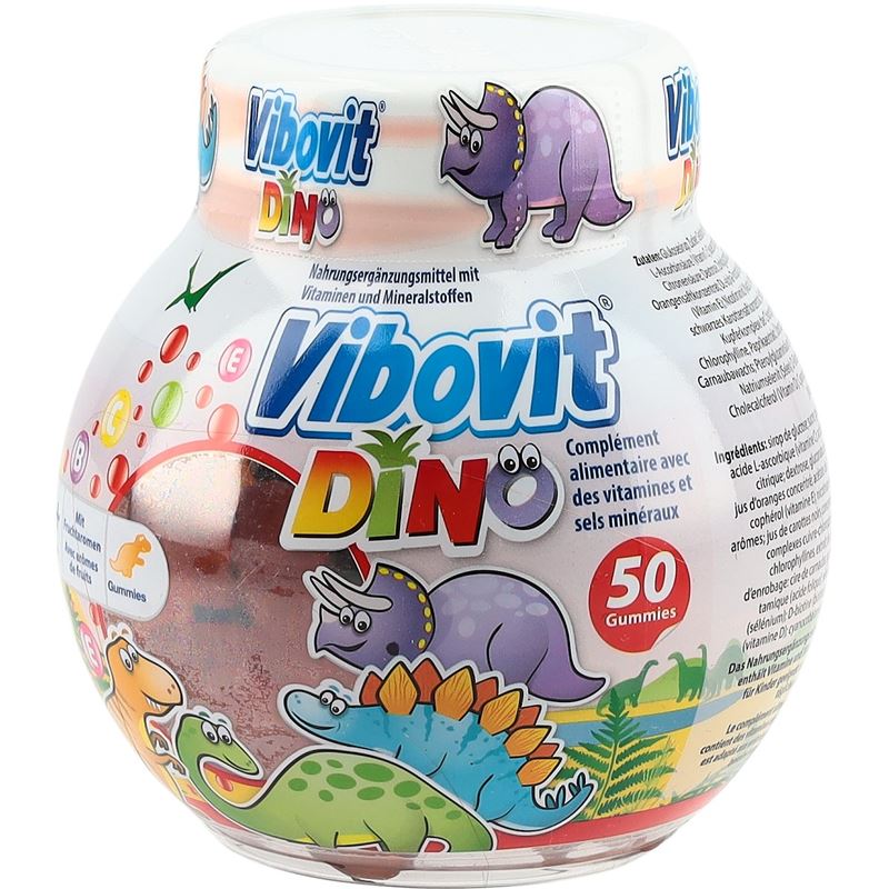 VIBOVIT Dino Fruchtgummis Ds 50 Stk