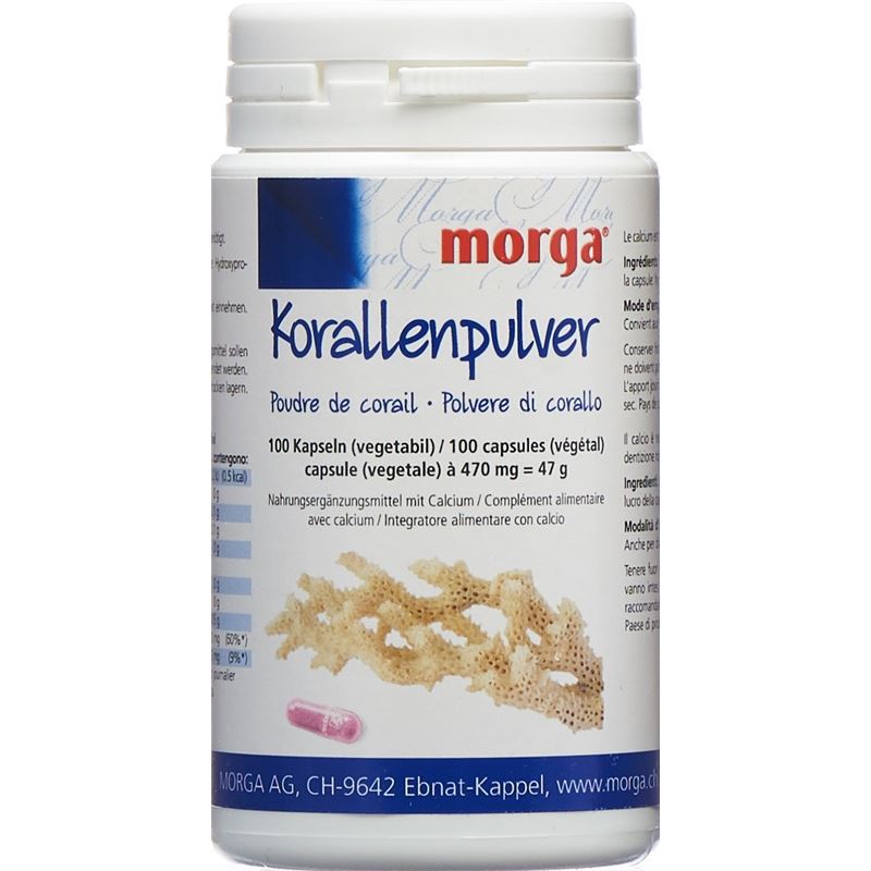 MORGA Korallenpulver Vegicaps 100 Stk